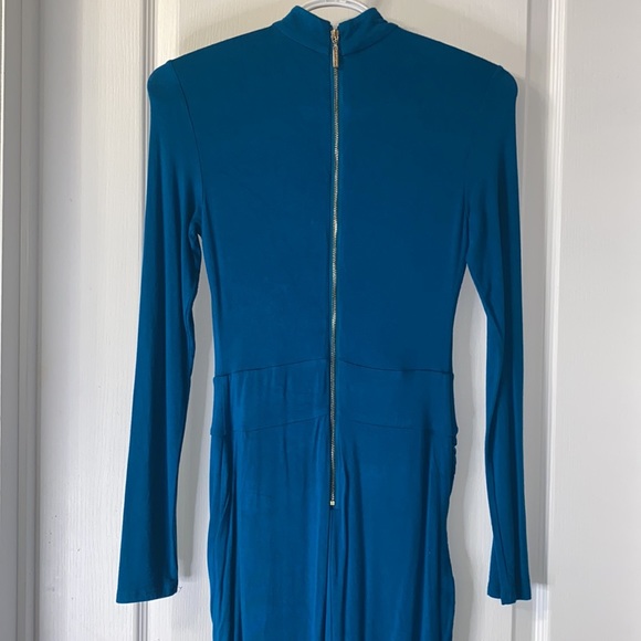 Marciano teal blue midi dress - Picture 5 of 7